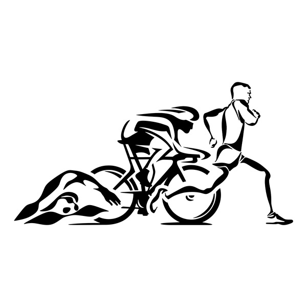 Wall Stickers: Triathlon