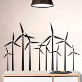 Wall Stickers: Wind turbine fans 2