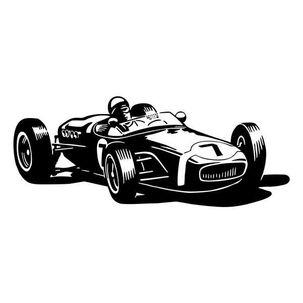 Wall Stickers: Racing car