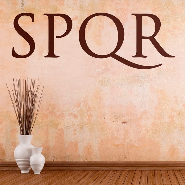 Wall Stickers: SPQR