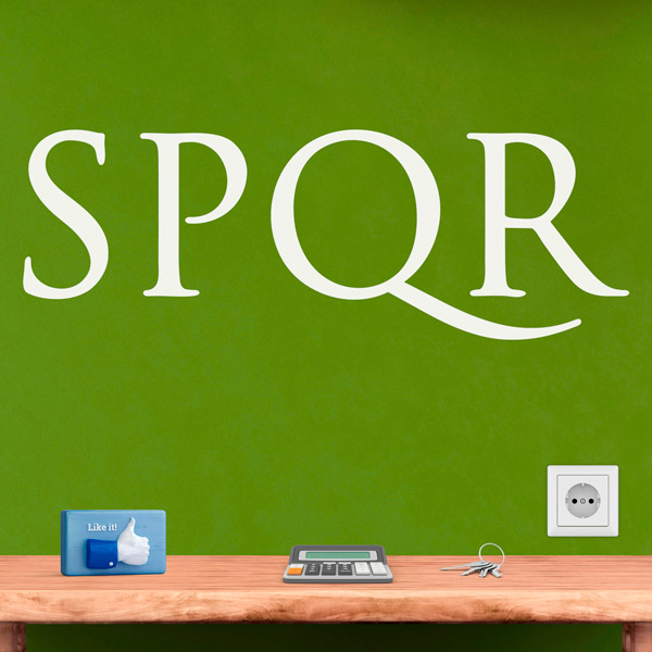 Wall Stickers: SPQR