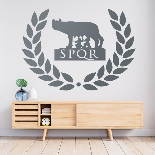 Wall Stickers: SPQR wolf