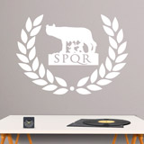 Wall Stickers: SPQR wolf 2