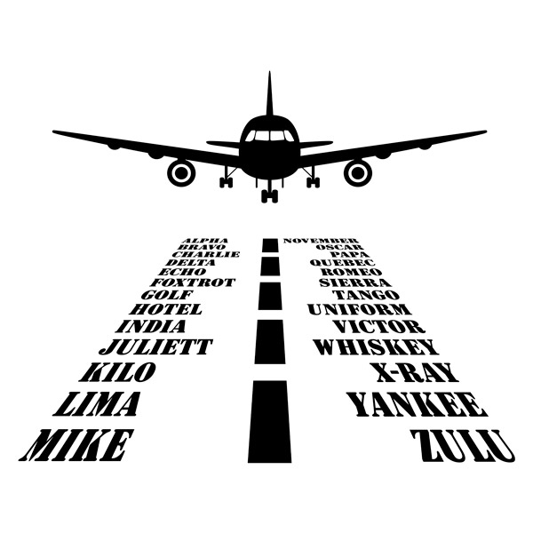 Wall Stickers: Take-off runway