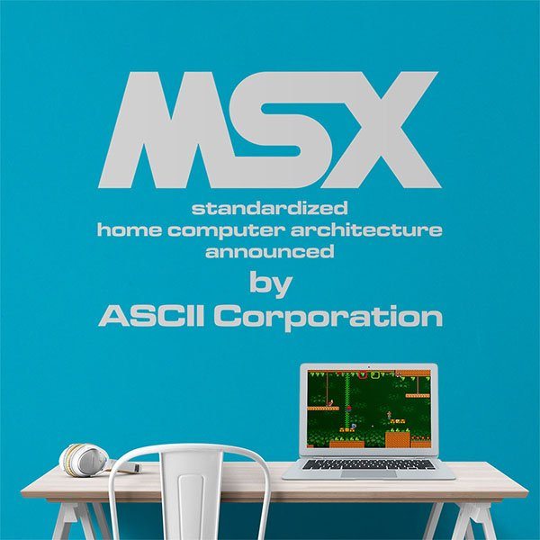 Wall Stickers: Msx ascii