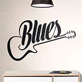 Wall Stickers: Blues Guitar 2