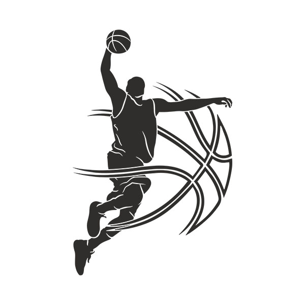 Wall Stickers: Basketball player