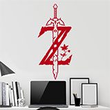 Wall Stickers: Logo Zelda 2
