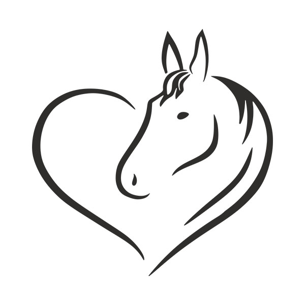 Wall Stickers: Love for horses