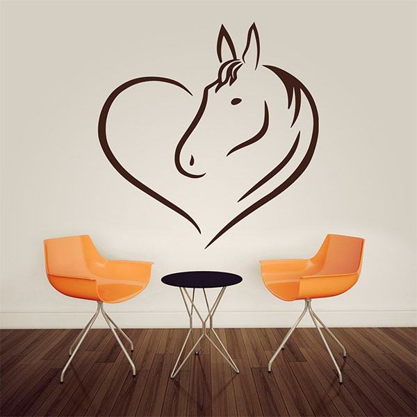 Wall Stickers: Love for horses