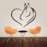 Wall Stickers: Love for horses 2