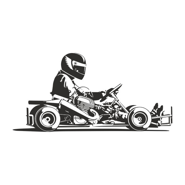 Wall Stickers: Karting