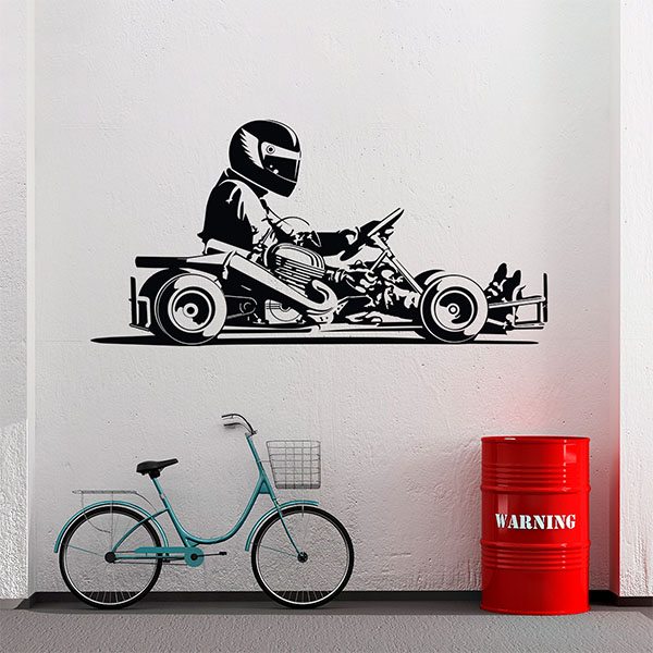 Wall Stickers: Karting