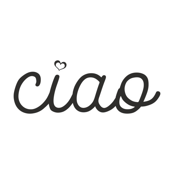 Wall Stickers: Ciao