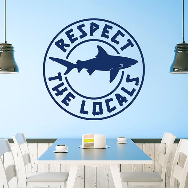 Wall Stickers: Respect the locals