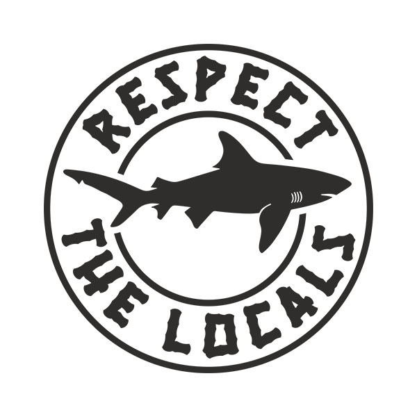 Wall Stickers: Respect the locals