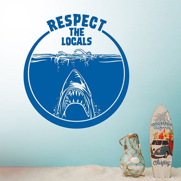 Wall Stickers: Respect the locals 2