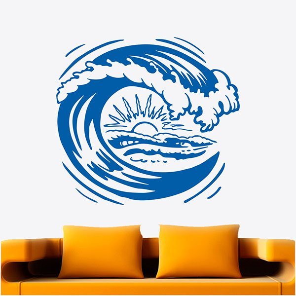 Wall Stickers: Wave Marina