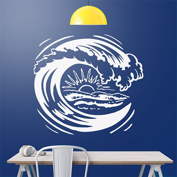 Wall Stickers: Wave Marina