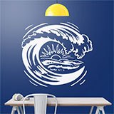 Wall Stickers: Wave Marina 2