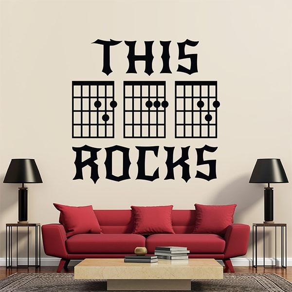 Wall Stickers: Chords This Rocks