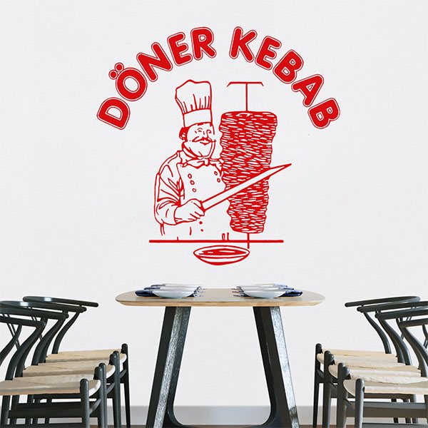 Wall Stickers: Döner Kebab