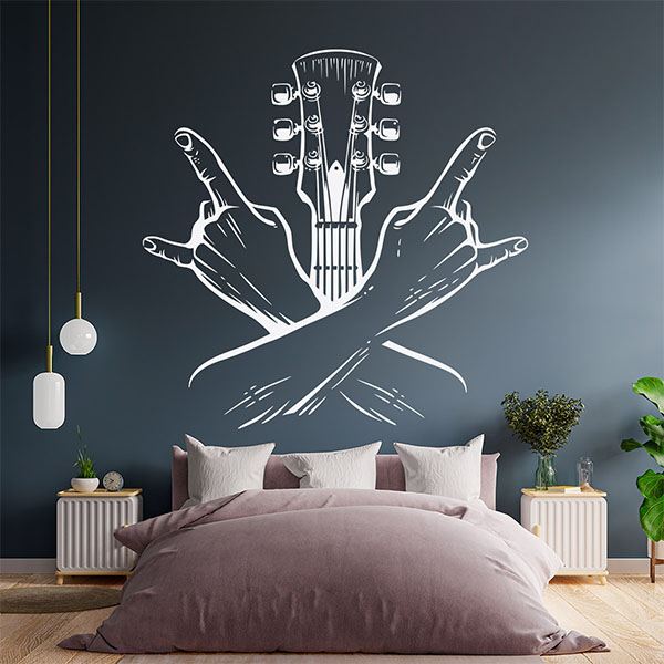 Wall Stickers: Rock Guitarist