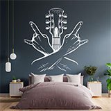 Wall Stickers: Rock Guitarist 2