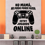 Wall Stickers: Playing Online 2