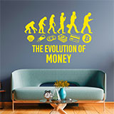 Wall Stickers: Bitcoin Evolution of money 2