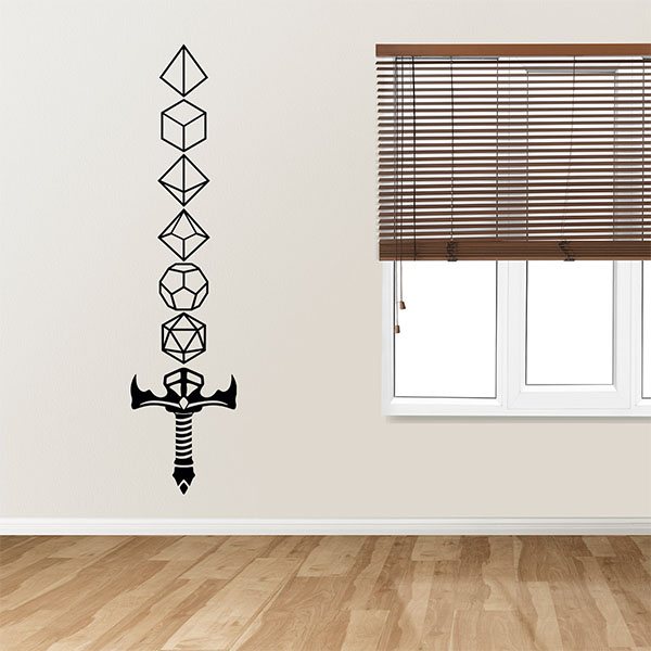 Wall Stickers: Sword role-playing games