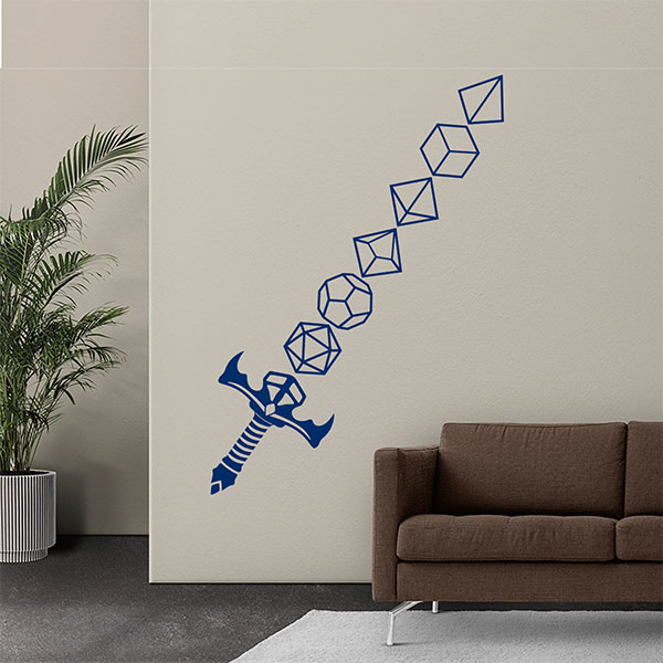 Wall Stickers: Sword role-playing games