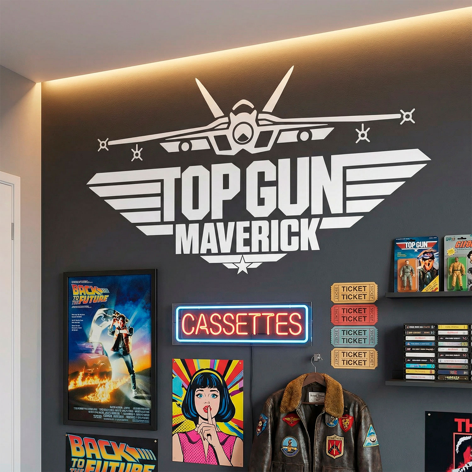 Wall Stickers: Top Gun Maverick