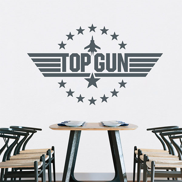 Wall Stickers: Logo top gun