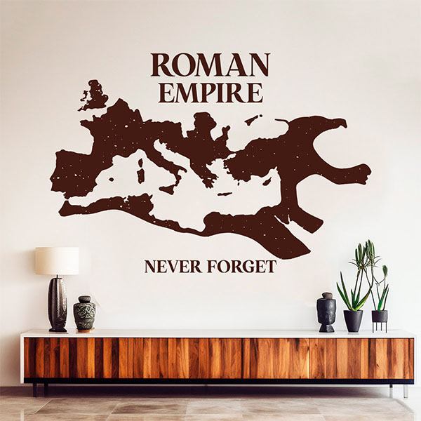 Wall Stickers: Roman Empire Map