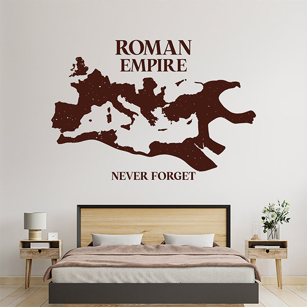 Wall Stickers: Roman Empire Map