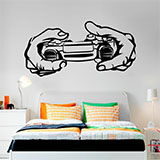 Wall Stickers: Hands controller PlayStation 2