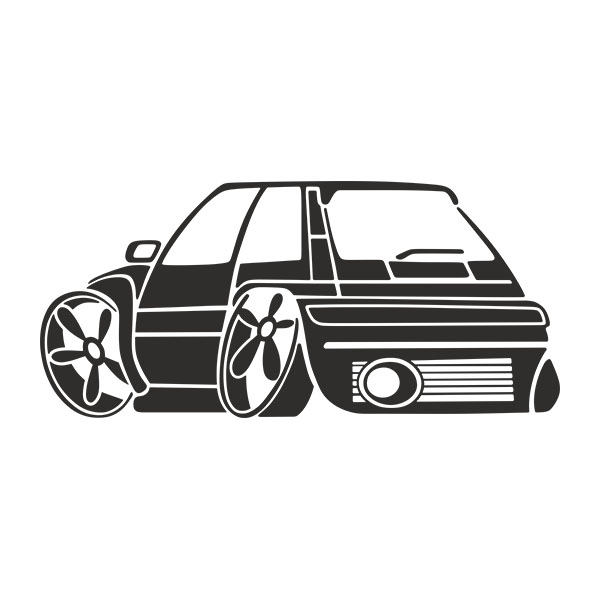 Wall Stickers: Renault 5 Turbo Cup