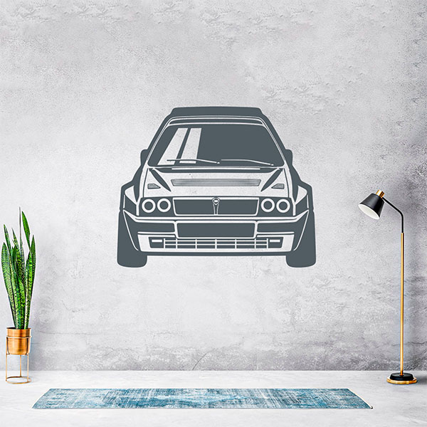 Wall Stickers: Lancia Delta Front