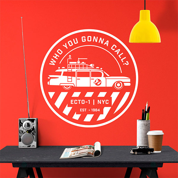 Wall Stickers: Ecto 1 Ghostbusters 2