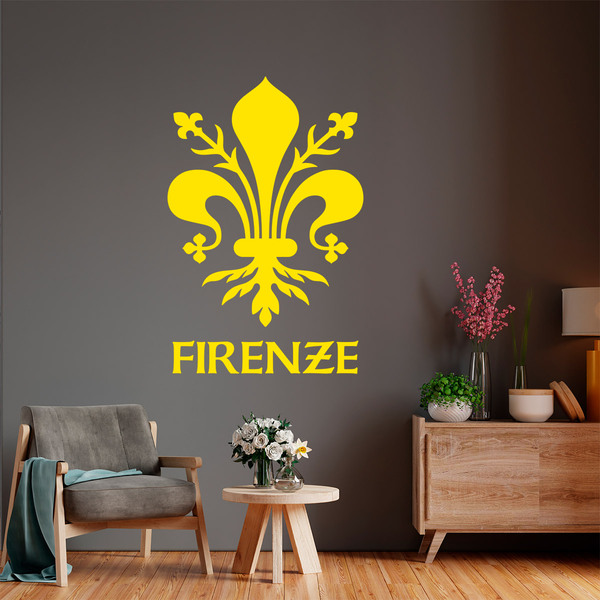 Wall Stickers: Fleur de Lis Florence