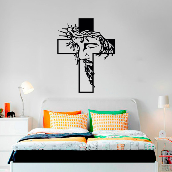 Wall Stickers: Holy Cross of Jesus