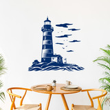 Wall Stickers: Coastal lighthouse 2