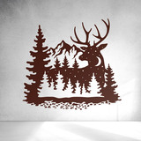 Wall Stickers: Deer lying down 2