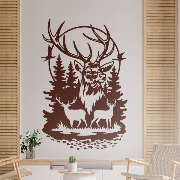 Wall Stickers: Three Deer
