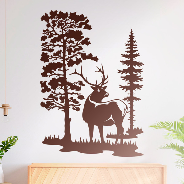 Wall Stickers: Deer observing