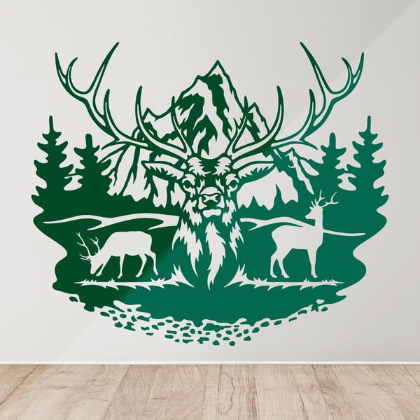 Wall Stickers: Deer Front