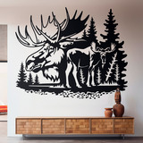 Wall Stickers: Moose 2