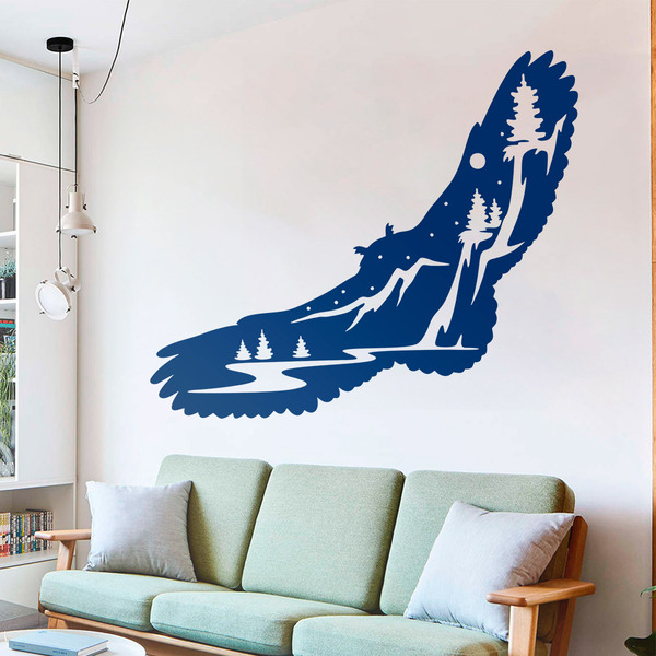 Wall Stickers: Flying Owl 