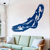 Wall Stickers: Flying Owl  2